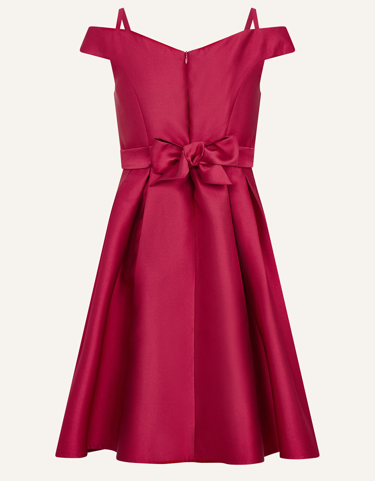 Bardot Duchess Twill Prom Dress Red ...